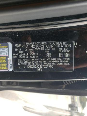 Photo 10 from auction – 2014 KIA SOUL with VIN KNDJN2A23E7024700
