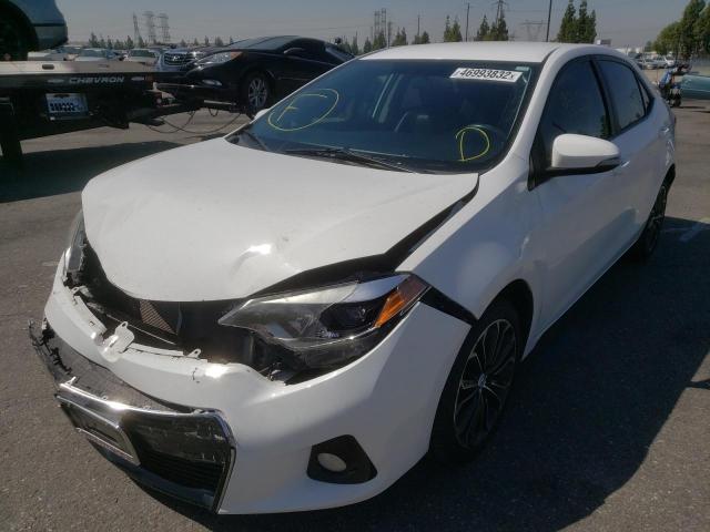 Photo 2 from auction – 2016 TOYOTA COROLLA L with VIN 5YFBURHE9GP555613