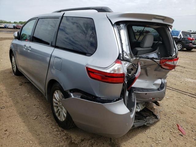 Photo 3 from auction – 2015 TOYOTA SIENNA XLE with VIN 5TDYK3DC5FS685556