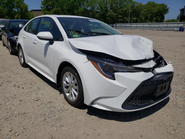 TOYOTA COROLLA LE 2020 with VIN 5YFHPRAE9LP021100 - Photo from auction