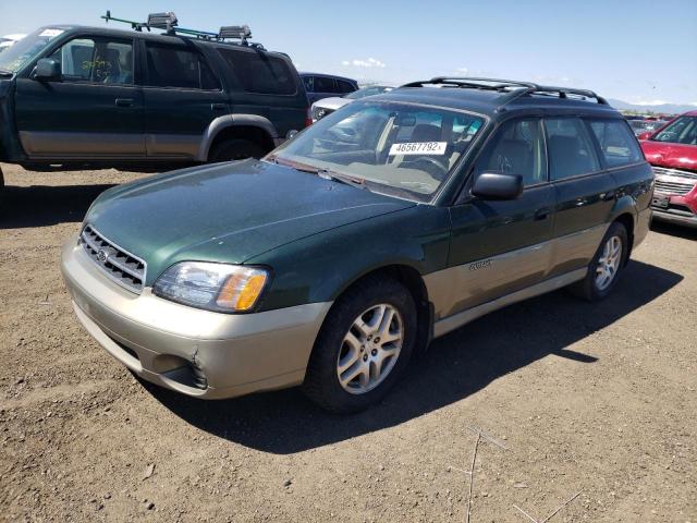 Photo 2 from auction – 2000 SUBARU LEGACY OUT with VIN 4S3BH6754Y6630117