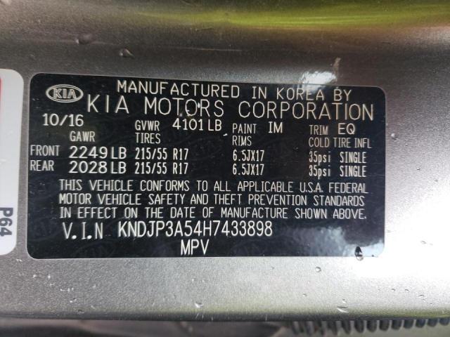 Photo 10 from auction – 2017 KIA SOUL + with VIN KNDJP3A54H7433898