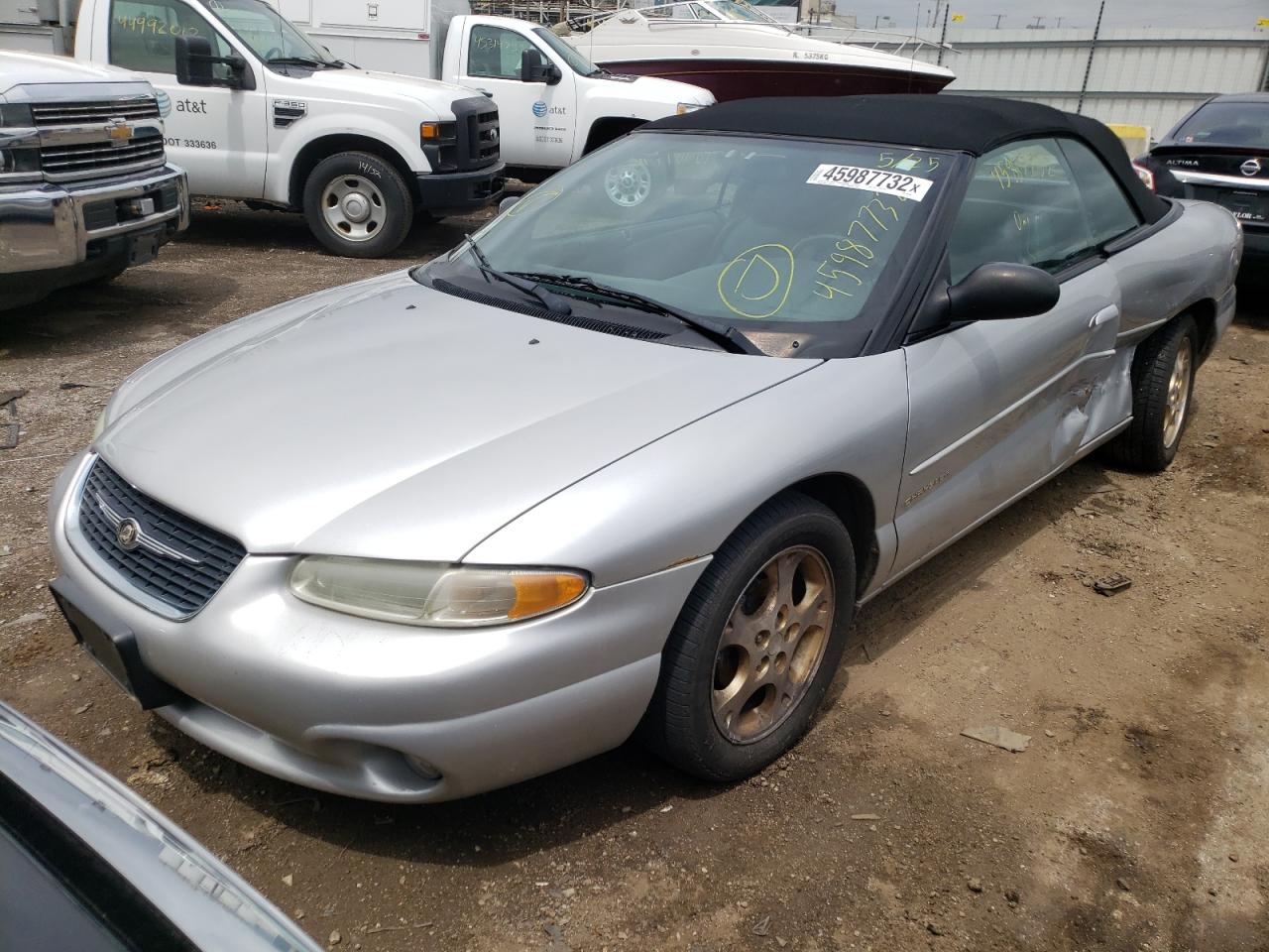 Photo 2 from auction – 2000 CHRYSLER SEBRING JX with VIN 3C3EL55H3YT202407