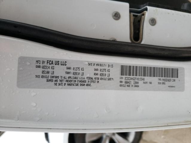 Photo 10 from auction – 2015 DODGE CHARGER SX with VIN 2C3CDXHG2FH915548