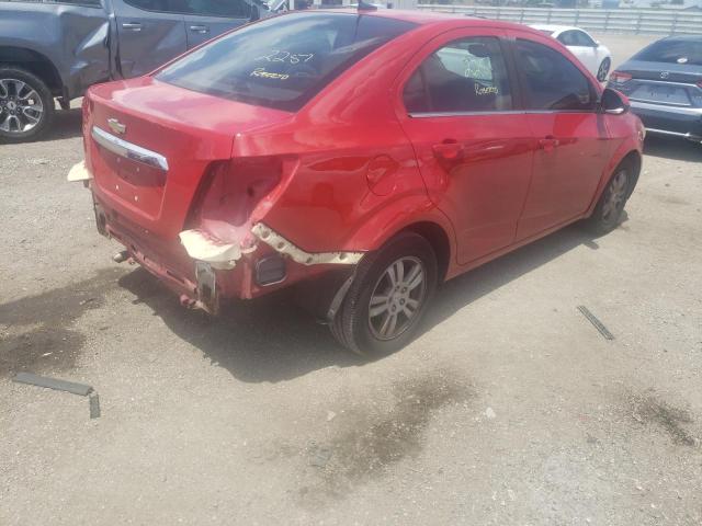 Photo 4 from auction – 2012 CHEVROLET SONIC LT with VIN 1G1JC5SH8C4107881