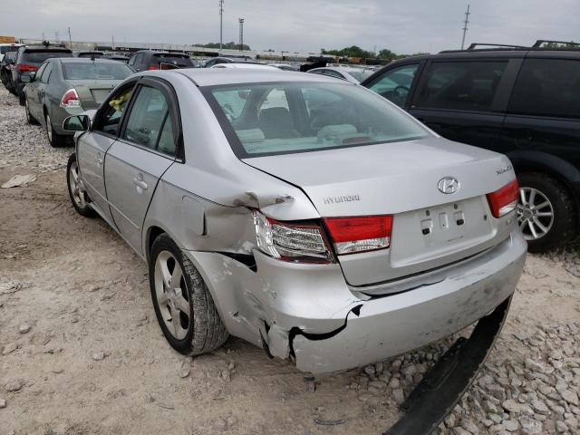 Photo 3 from auction – 2007 HYUNDAI SONATA with VIN 5NPEU46F17H205434