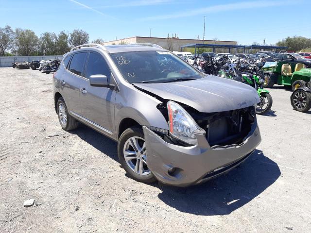 NISSAN ROGUE S 2013 with VIN JN8AS5MT2DW521325 - Photo from auction
