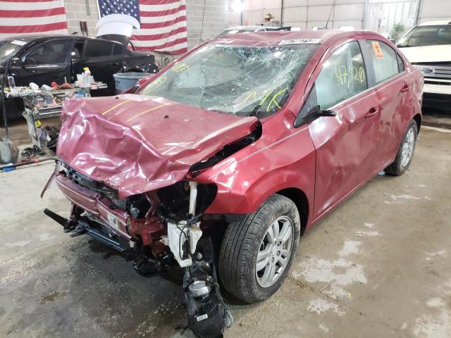 Photo 2 from auction – 2016 CHEVROLET SONIC LT with VIN 1G1JC5SH9G4133122