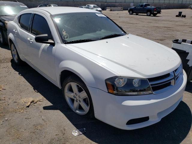 DODGE AVENGER SE 2013 with VIN 1C3CDZAB3DN604922 - Photo from auction