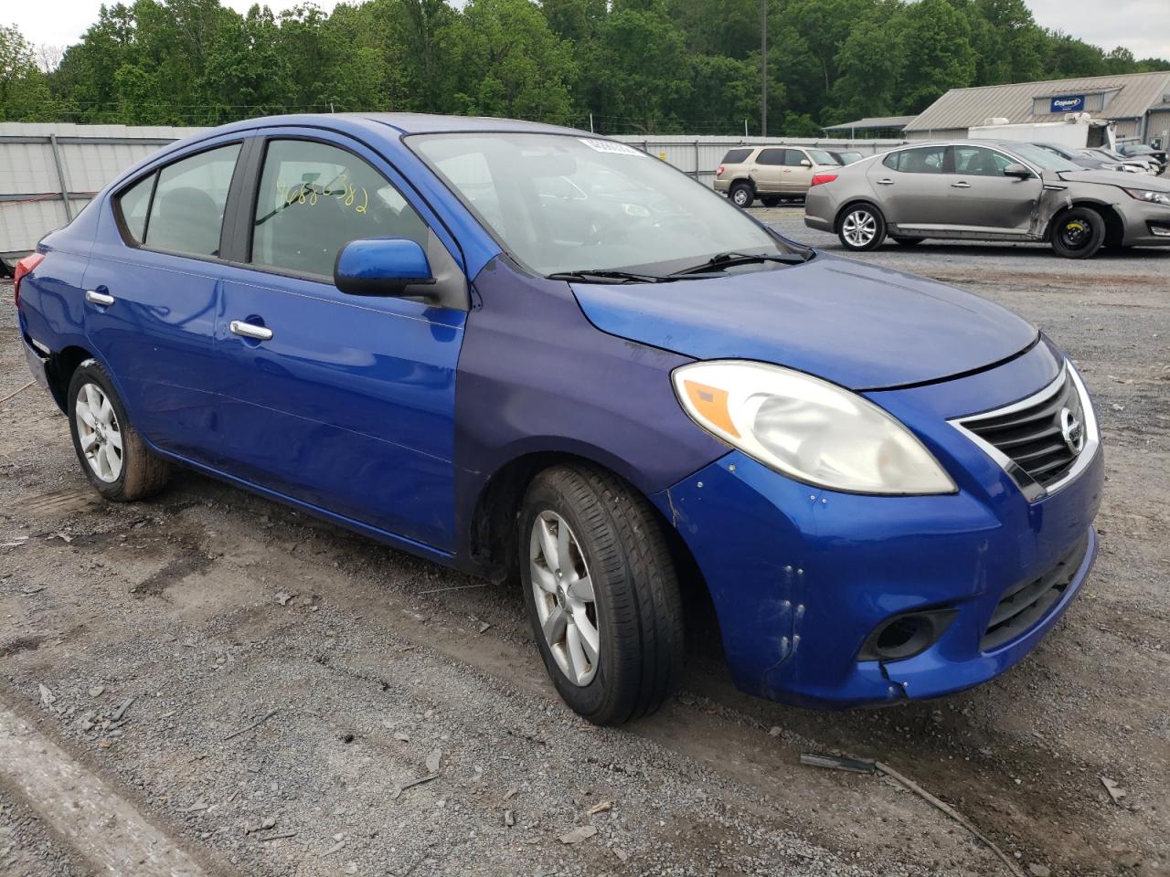 NISSAN VERSA S 2012 with VIN 3N1CN7AP8CL818802 - Photo from auction