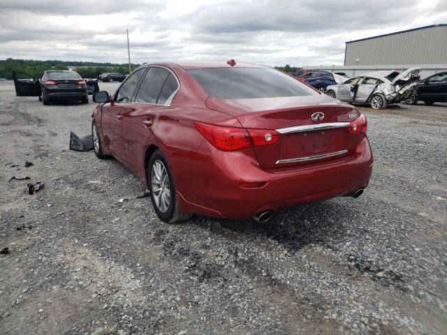Photo 3 from auction – 2015 INFINITI Q50 BASE with VIN JN1BV7AP9FM340735