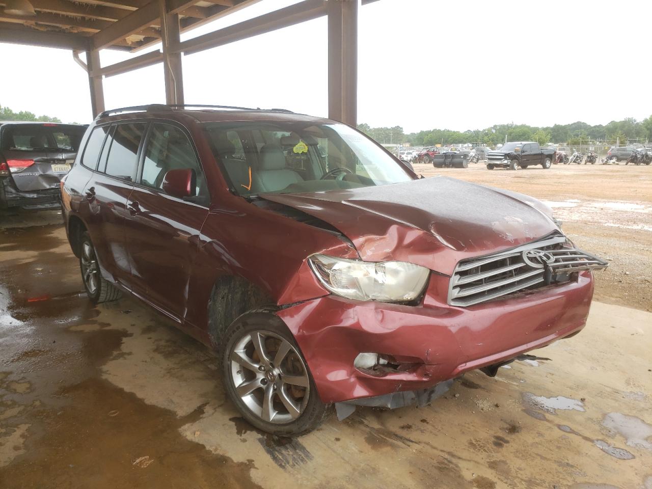 TOYOTA HIGHLANDER 2010 with VIN 5TDKK3EH1AS005709 - Photo from auction