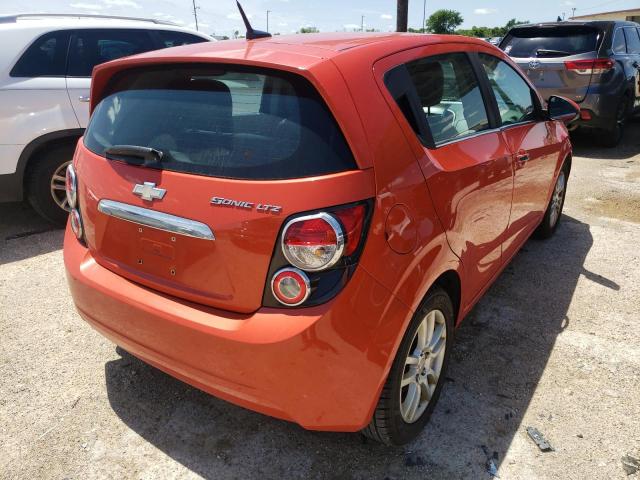 Photo 4 from auction – 2012 CHEVROLET SONIC LTZ with VIN 1G1JE6SH2C4152007