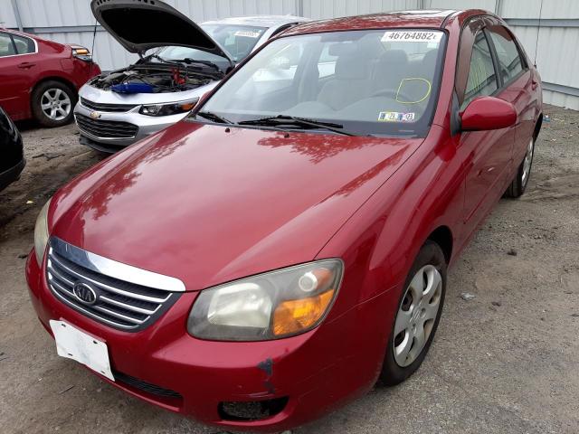 Photo 2 from auction – 2009 KIA SPECTRA EX with VIN KNAFE222995604021