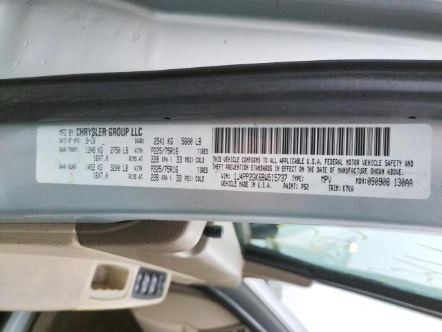 Photo 10 from auction – 2011 JEEP LIBERTY SP with VIN 1J4PP2GK6BW515737