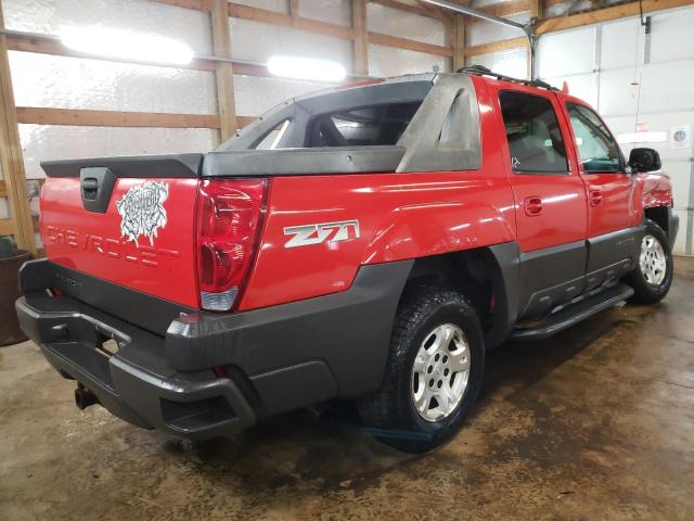 Photo 4 from auction – 2003 CHEVROLET AVALANCHE with VIN 3GNEK13T63G169815