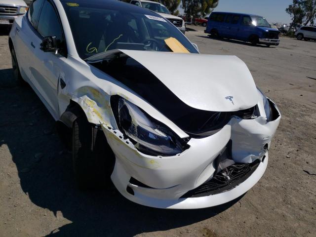 Photo 9 from auction – 2022 TESLA MODEL 3 with VIN 5YJ3E1EB3NF132998