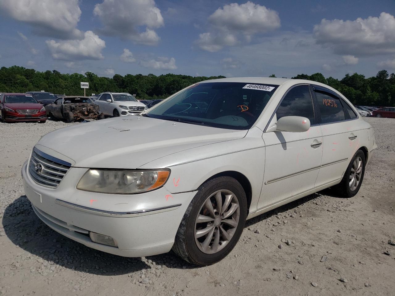 Photo 2 from auction – 2006 HYUNDAI AZERA SE with VIN KMHFC46F76A087754