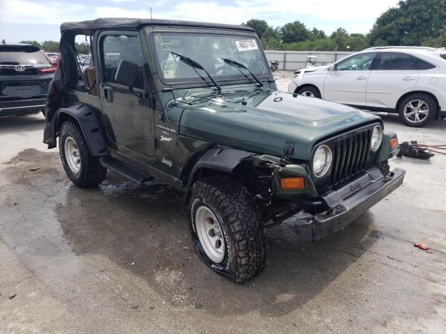 JEEP WRANGLER / 1998 with VIN 1J4FY19S0WP776801 - Photo from auction
