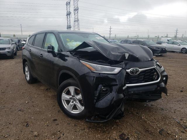 TOYOTA HIGHLANDER 2021 with VIN 5TDBZRBH4MS122787 - Photo from auction