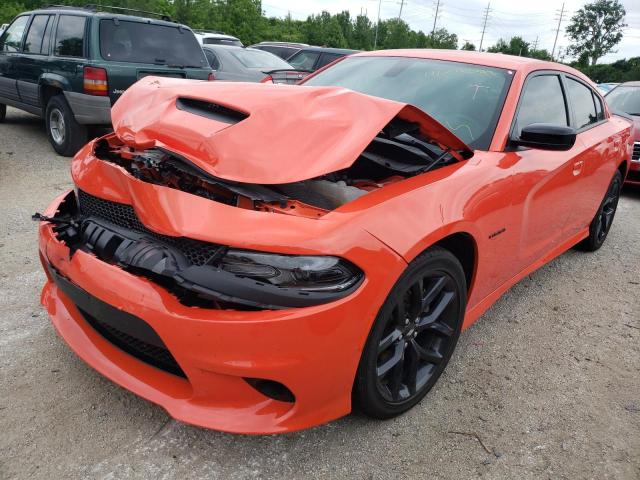 Photo 2 from auction – 2021 DODGE CHARGER R/ with VIN 2C3CDXCT8MH648403