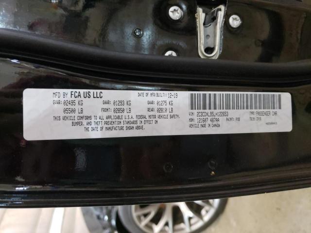 Photo 10 from auction – 2020 DODGE CHARGER SR with VIN 2C3CDXL95LH122653