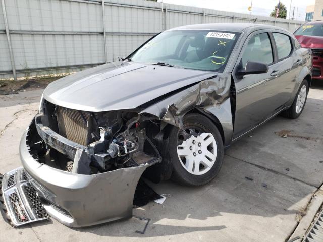 Photo 2 from auction – 2012 DODGE AVENGER SE with VIN 1C3CDZAB3CN260085
