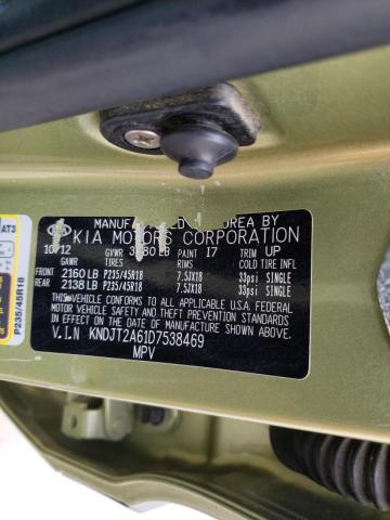 Foto 10 de la subasta – 2013 KIA SOUL + con VIN KNDJT2A61D7538469