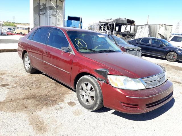 TOYOTA AVALON XL 2002 with VIN 4T1BF28B82U215917 - Photo from auction