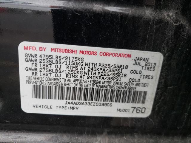 MITSUBISHI OUTLANDER 2014 with VIN JA4AD3A33EZ009906 - Photo from auction