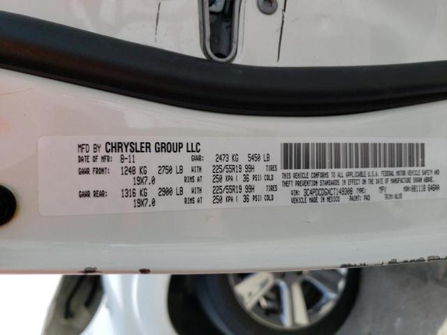 Photo 10 from auction – 2012 DODGE JOURNEY CR with VIN 3C4PDCDGXCT149308