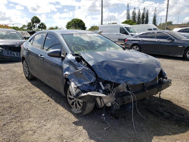 TOYOTA COROLLA L 2018 with VIN 2T1BURHE0JC078657 - Photo from auction