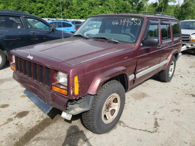 Photo 4 from auction – 2001 JEEP CHEROKEE S with VIN 1J4FF48S01L528783