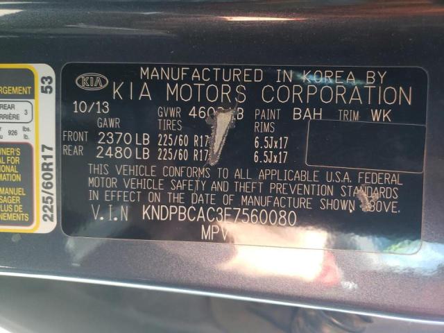 Photo 10 from auction – 2014 KIA SPORTAGE L with VIN KNDPBCAC3E7560080