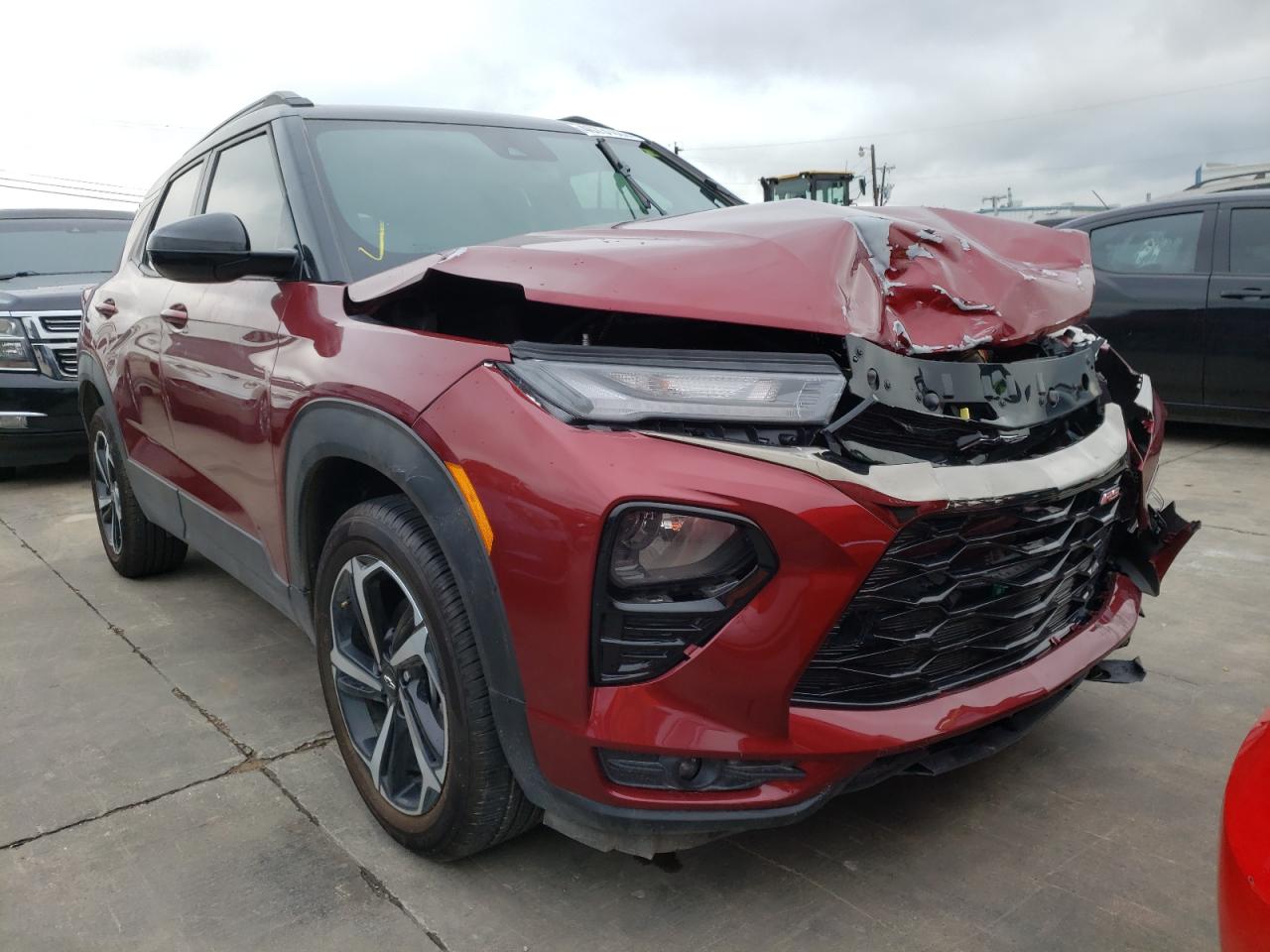 CHEVROLET TRAILBLAZE 2022 with VIN KL79MTSL5NB037526 - Photo from auction