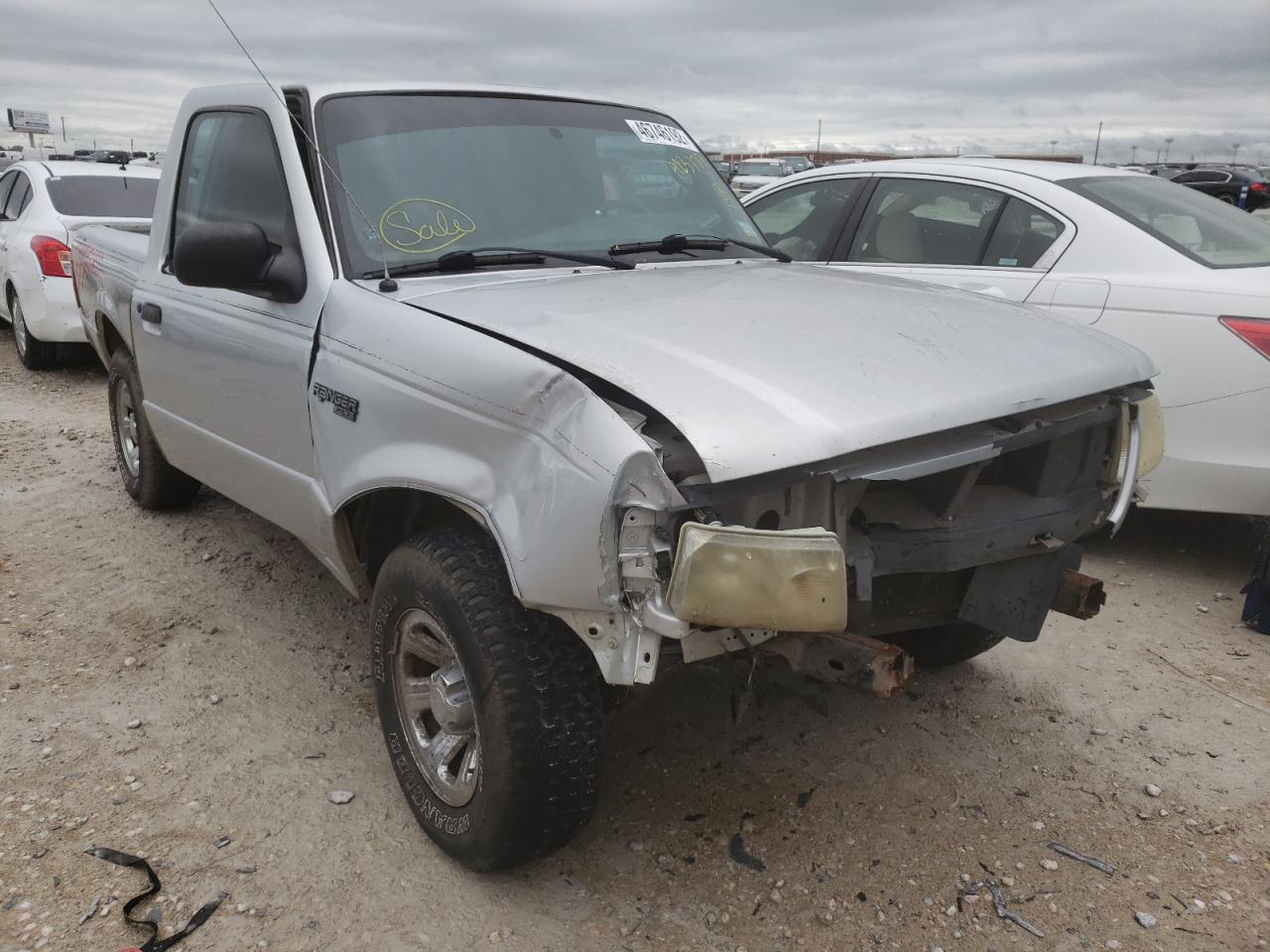 FORD RANGER 2003 with VIN 1FTYR10D43PA23777 - Photo from auction