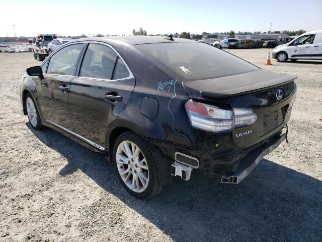 Photo 3 from auction – 2010 LEXUS HS 250H with VIN JTHBB1BA2A2018079