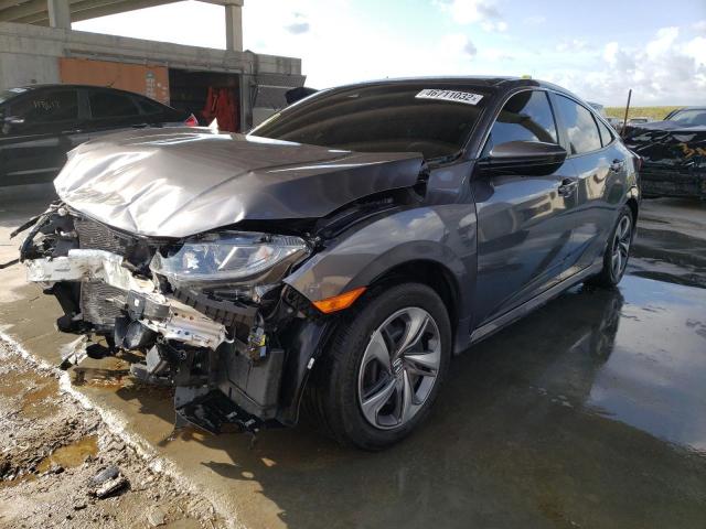 Photo 2 from auction – 2021 HONDA CIVIC LX with VIN 2HGFC2F65MH539127