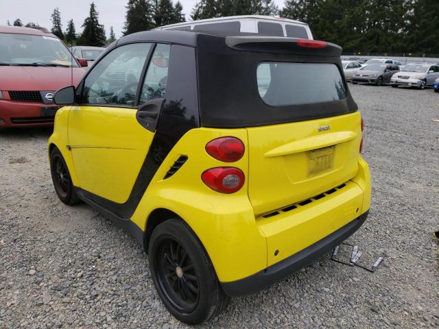 Photo 3 from auction – 2008 SMART FORTWO PAS with VIN WMEEK31X68K124997