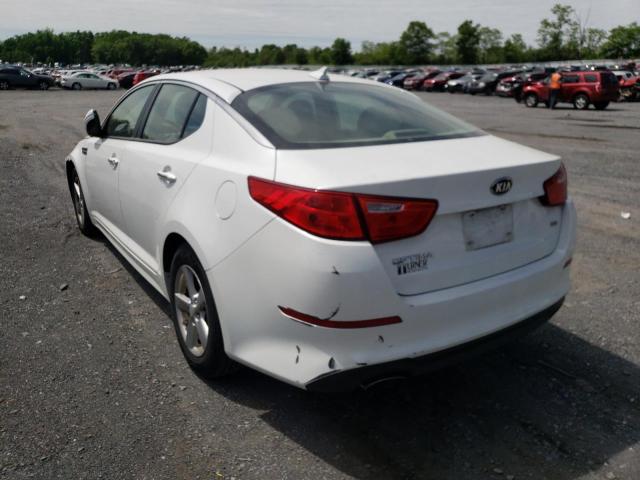 Photo 3 from auction – 2014 KIA OPTIMA LX with VIN 5XXGM4A7XEG321510