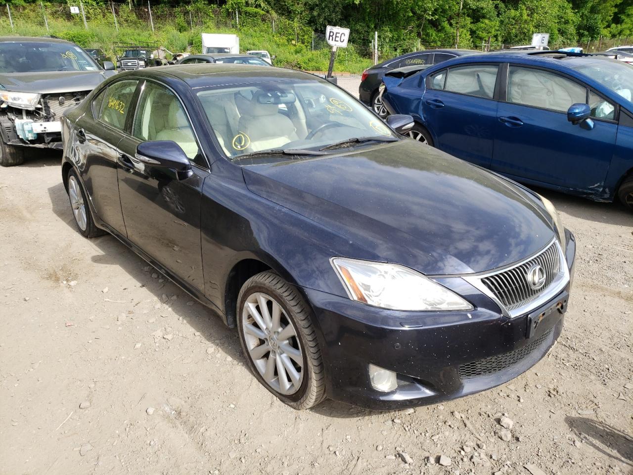 LEXUS IS 250 2009 with VIN JTHCK262992028777 - Photo from auction