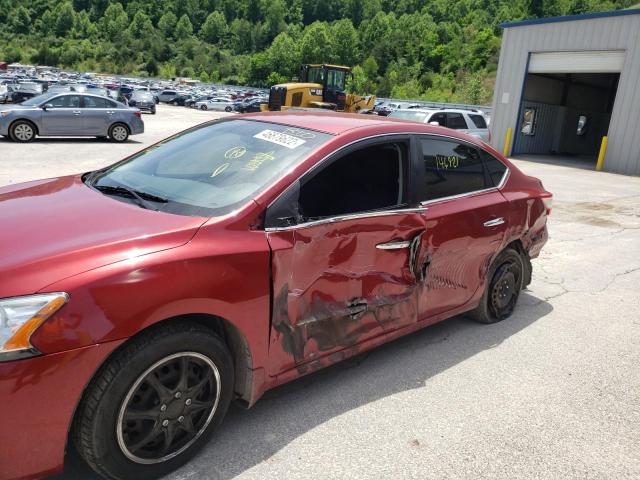Photo 9 from auction – 2014 NISSAN SENTRA S with VIN 3N1AB7AP2EY250259