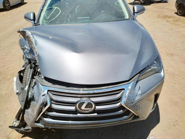 Photo 7 from auction – 2015 LEXUS NX 200T with VIN JTJBARBZ1F2010729