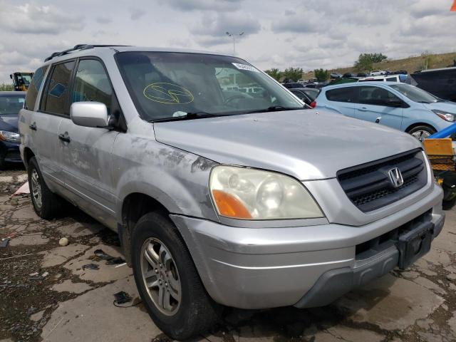 HONDA PILOT EXL 2004 with VIN 2HKYF18734H536037 - Photo from auction