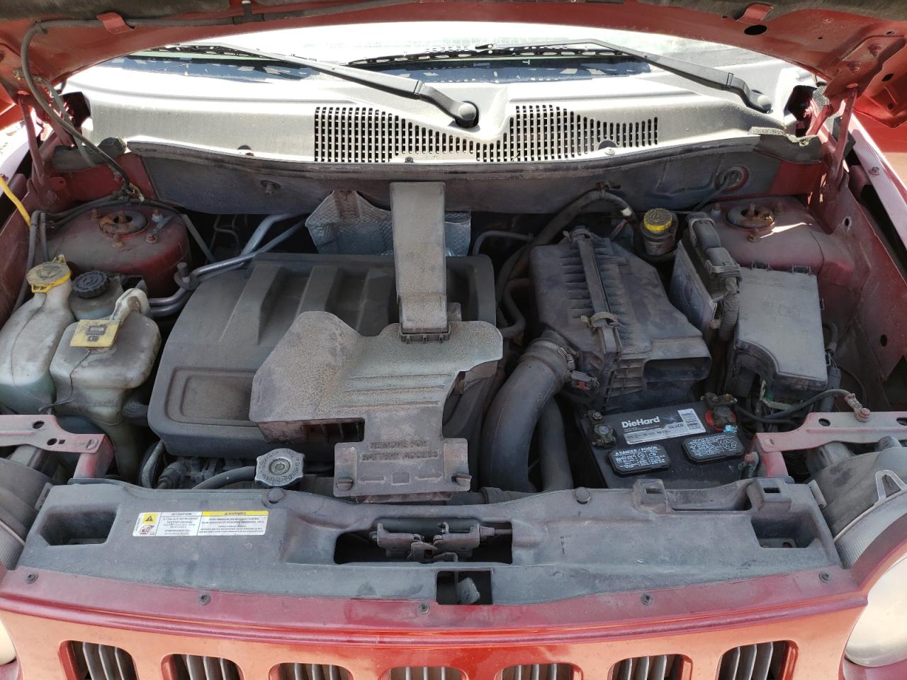 Photo 7 from auction – 2008 JEEP COMPASS SP with VIN 1J8FF47W68D672488