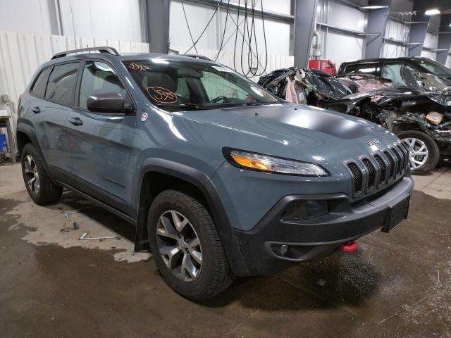 JEEP CHEROKEE T 2015 with VIN 1C4PJMBS9FW543905 - Photo from auction