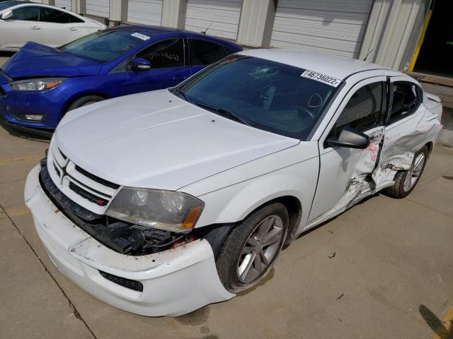 Photo 2 from auction – 2014 DODGE AVENGER SE with VIN 1C3CDZAG1EN133432