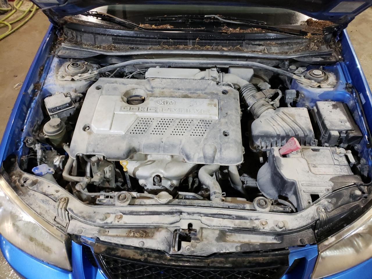 Photo 11 from auction – 2006 KIA SPECTRA5 with VIN KNAFE161565247945