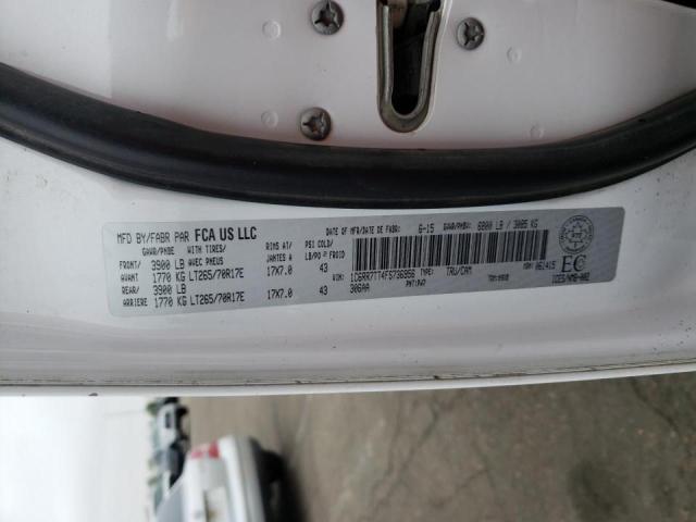 Photo 10 from auction – 2015 RAM 1500 SLT with VIN 1C6RR7TT4FS736956