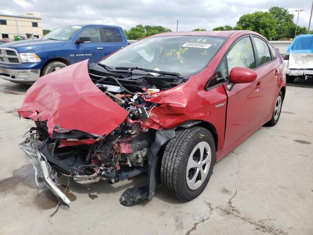 Photo 2 from auction – 2015 TOYOTA PRIUS with VIN JTDKN3DU9F0426075